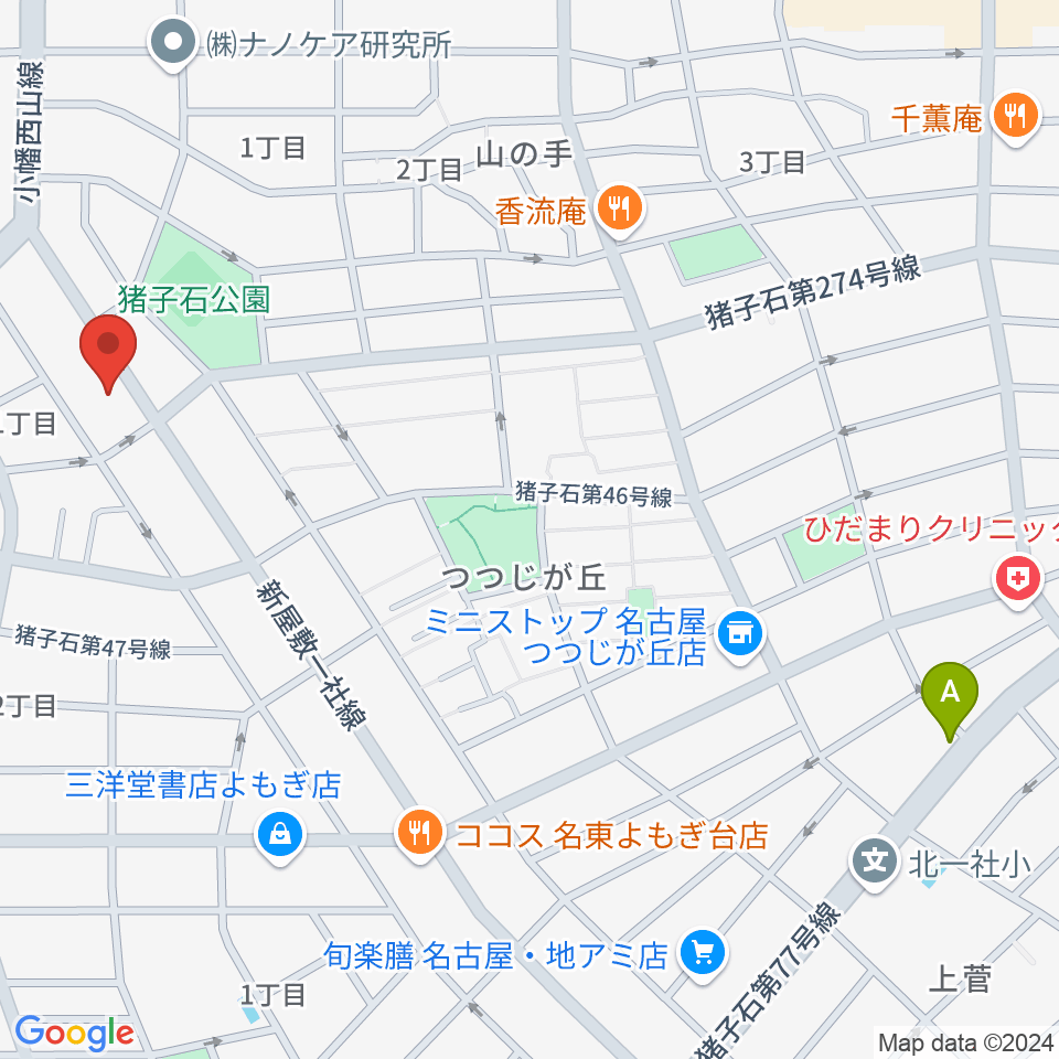 うりんこ劇場周辺のホテル一覧地図