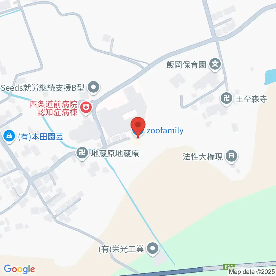 zoofamily周辺のホテル一覧地図