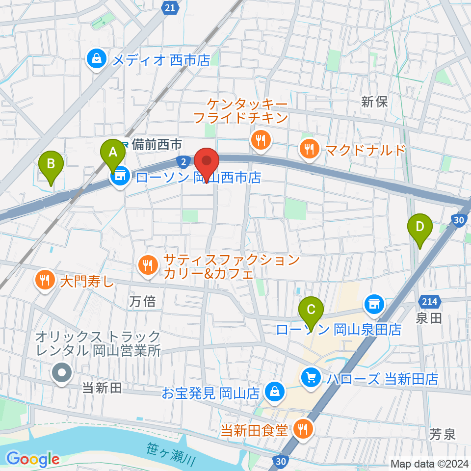 喜多商事株式会社周辺のホテル一覧地図