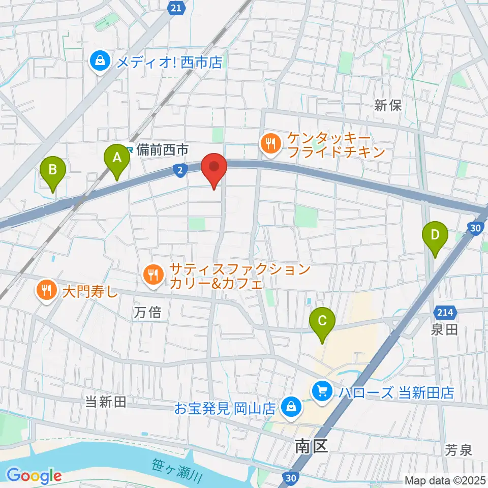 喜多商事株式会社周辺のホテル一覧地図