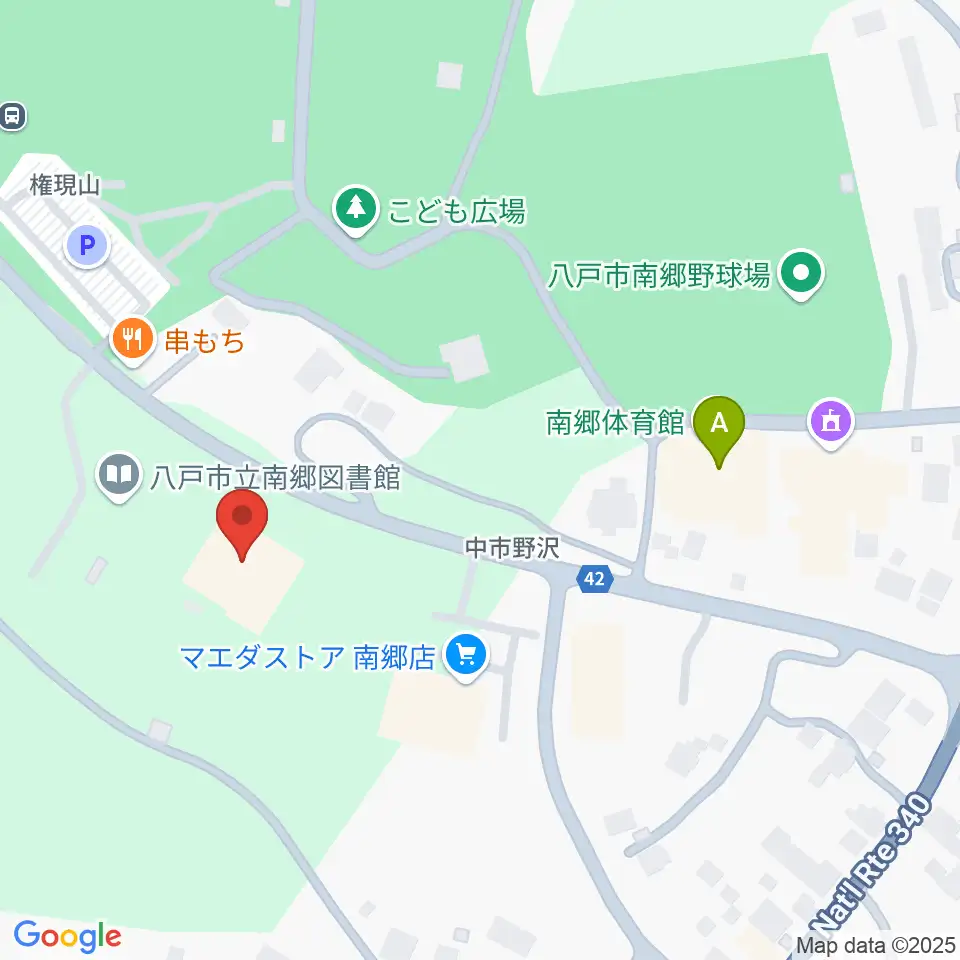 八戸市南郷文化ホール スウィングベリーNANGO周辺のホテル一覧地図