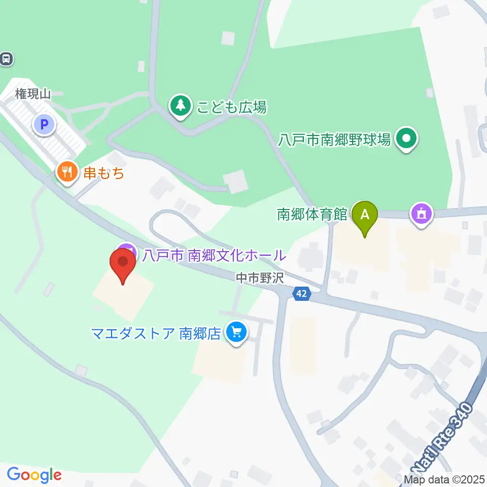 八戸市南郷文化ホール スウィングベリーNANGO周辺のホテル一覧地図
