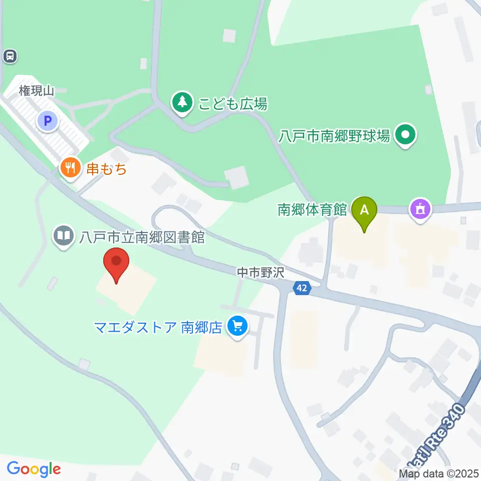 八戸市南郷文化ホール周辺のホテル一覧地図