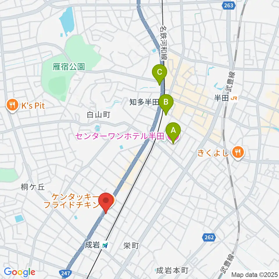 J.Pミュージックスクール周辺のホテル一覧地図
