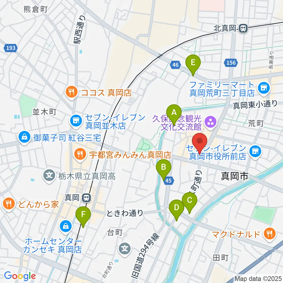 暮田商会周辺のホテル一覧地図