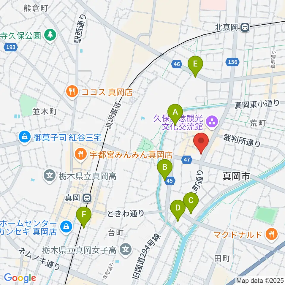 暮田商会周辺のホテル一覧地図