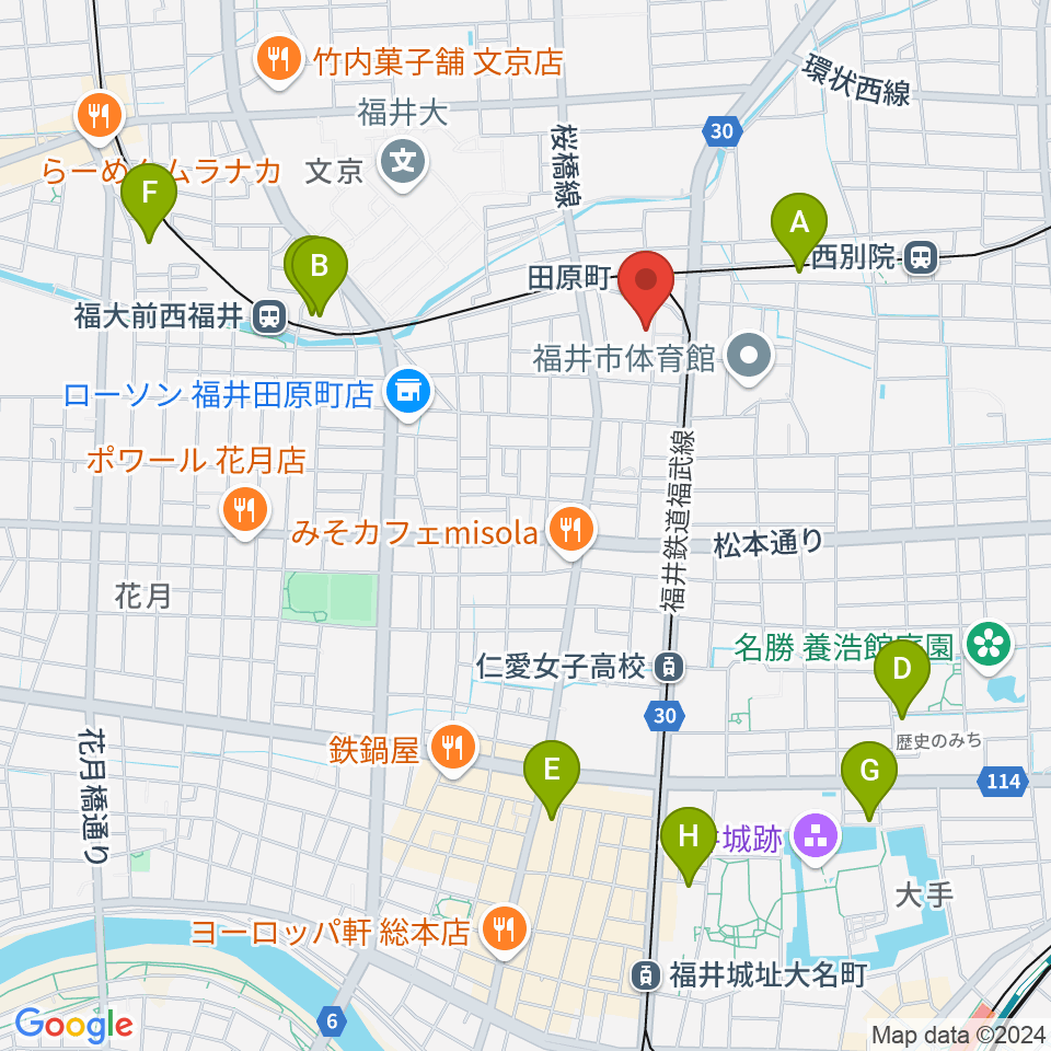 フェニックス・プラザ周辺のホテル一覧地図