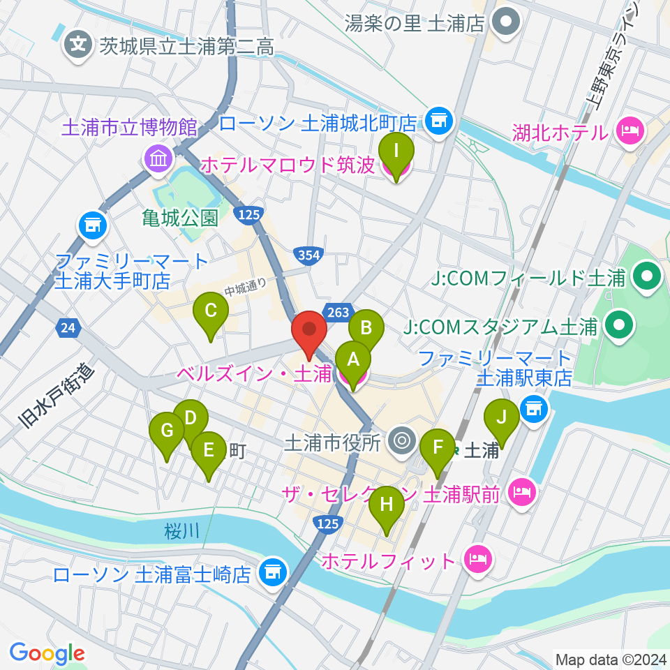 サケクラすのっぶ周辺のホテル一覧地図