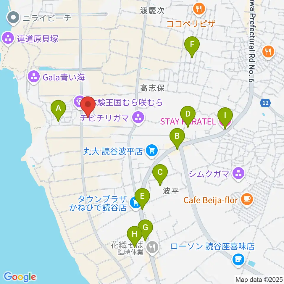 三線工房まちだ屋周辺のホテル一覧地図