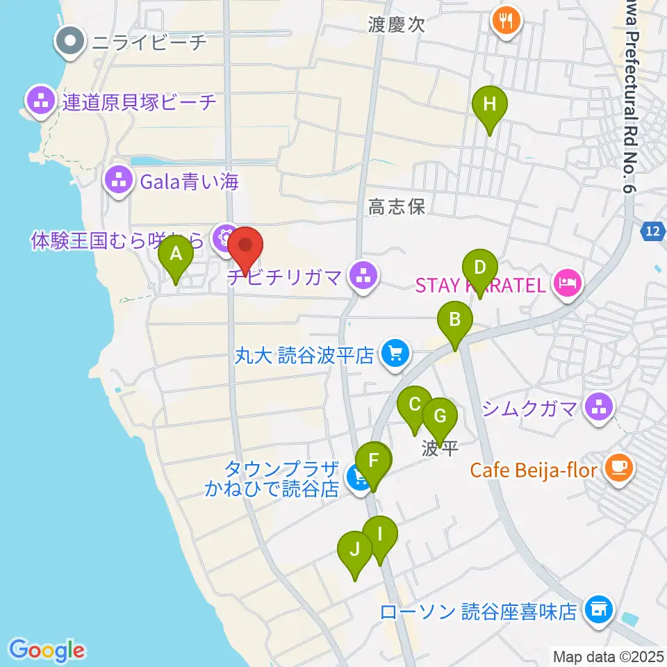 三線工房まちだ屋周辺のホテル一覧地図