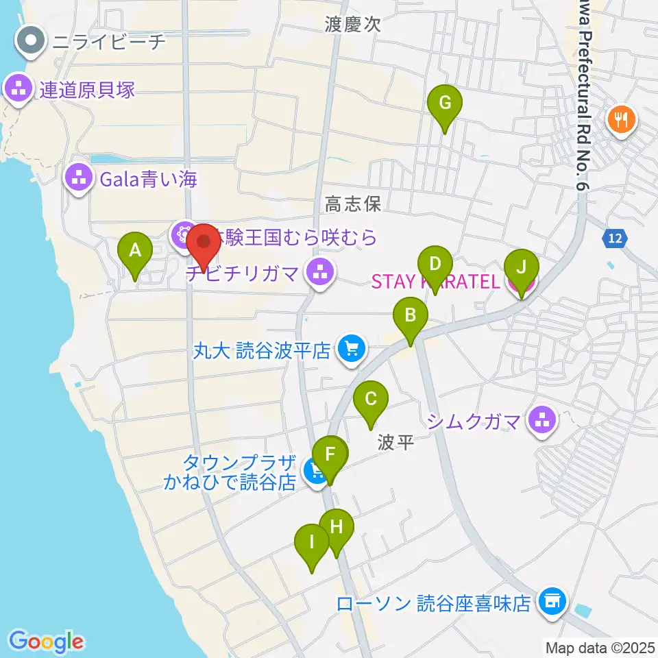 三線工房まちだ屋周辺のホテル一覧地図
