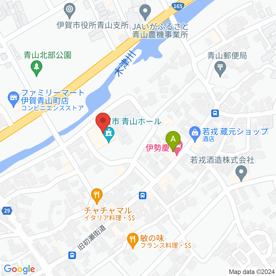 青山ホール周辺のホテル一覧地図