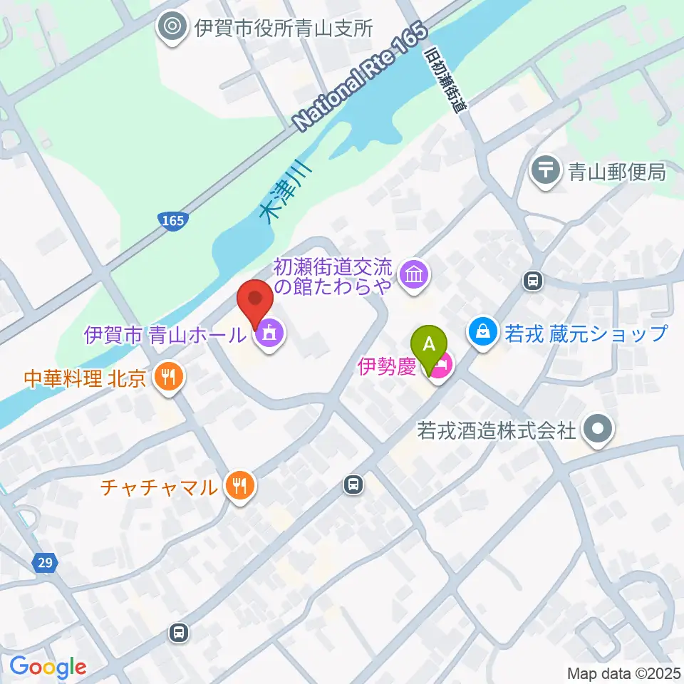 青山ホール周辺のホテル一覧地図
