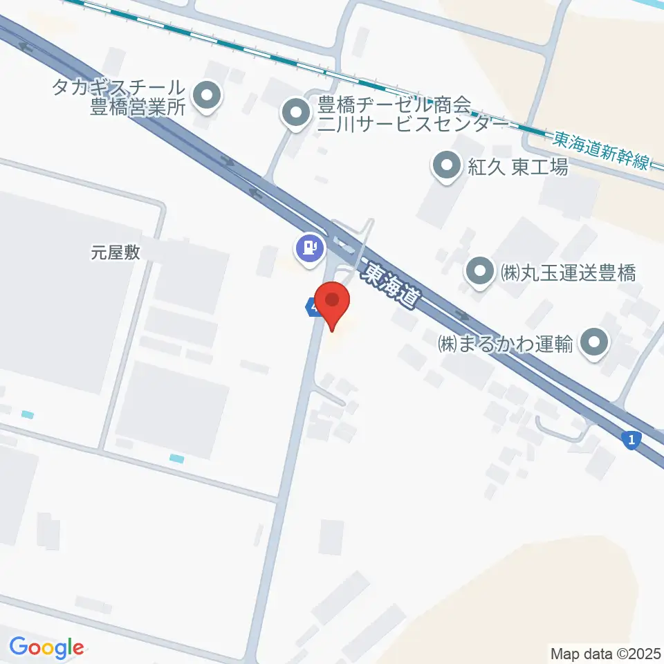 豊橋アバンティ周辺のホテル一覧地図