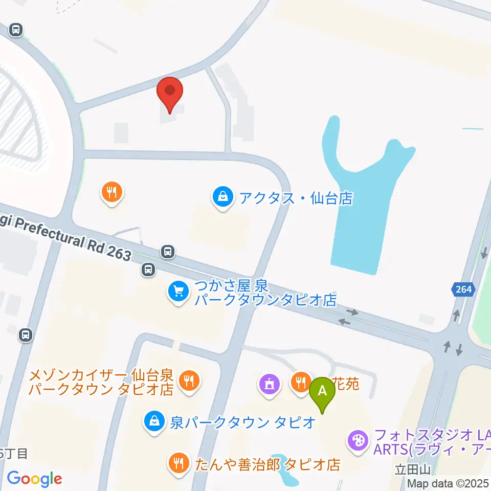 泉パークタウンカルチャーセンター周辺のホテル一覧地図