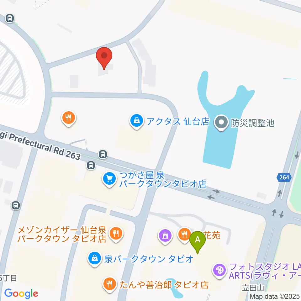 泉パークタウンカルチャーセンター周辺のホテル一覧地図