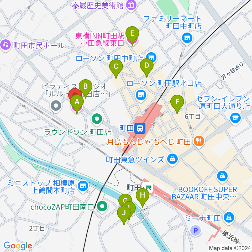 弦楽器工房シゲッティ周辺のホテル一覧地図