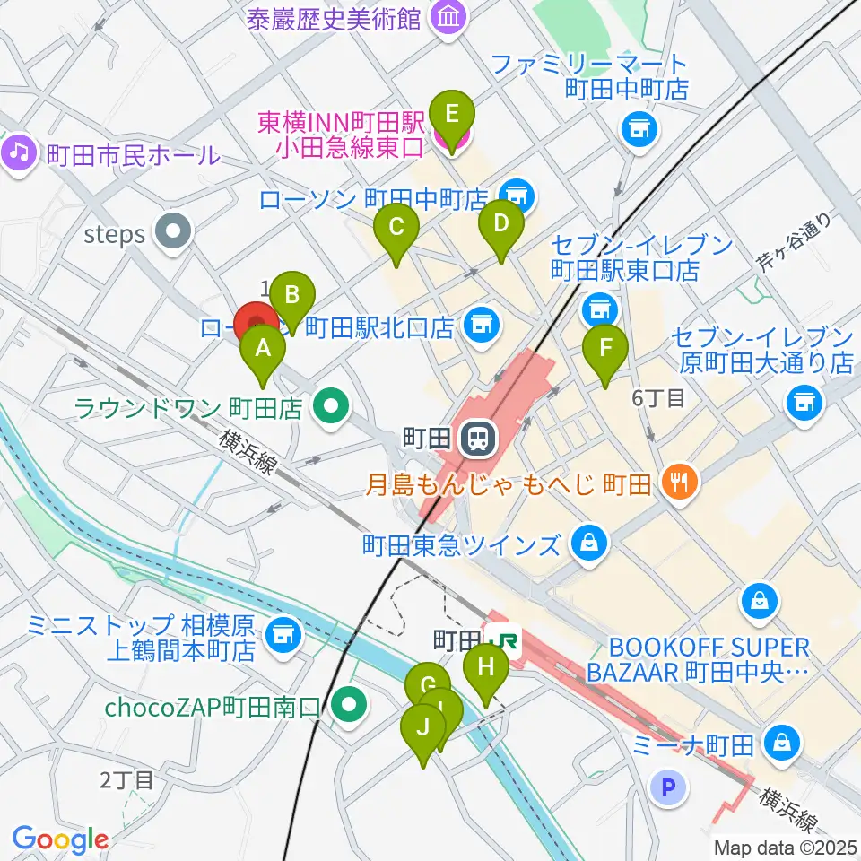 弦楽器工房シゲッティ周辺のホテル一覧地図