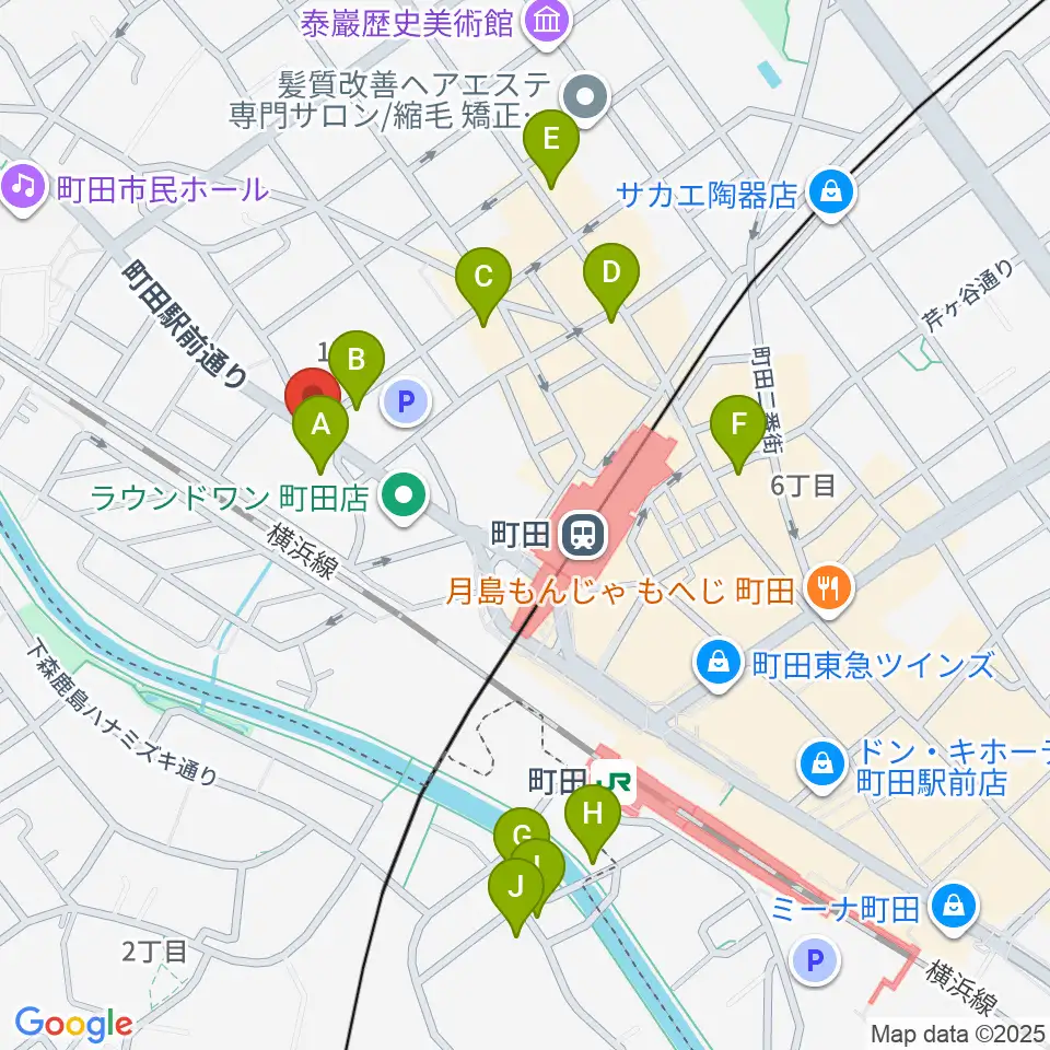 弦楽器工房シゲッティ周辺のホテル一覧地図