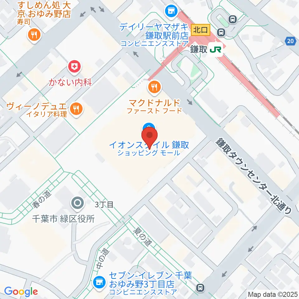 鎌取カルチャーセンター周辺のホテル一覧地図