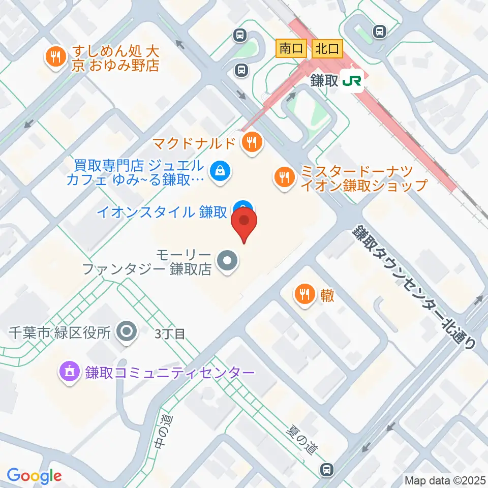 鎌取カルチャーセンター周辺のホテル一覧地図