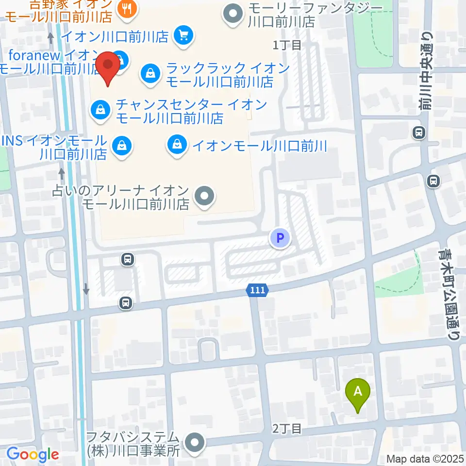 川口カルチャーセンター周辺のホテル一覧地図