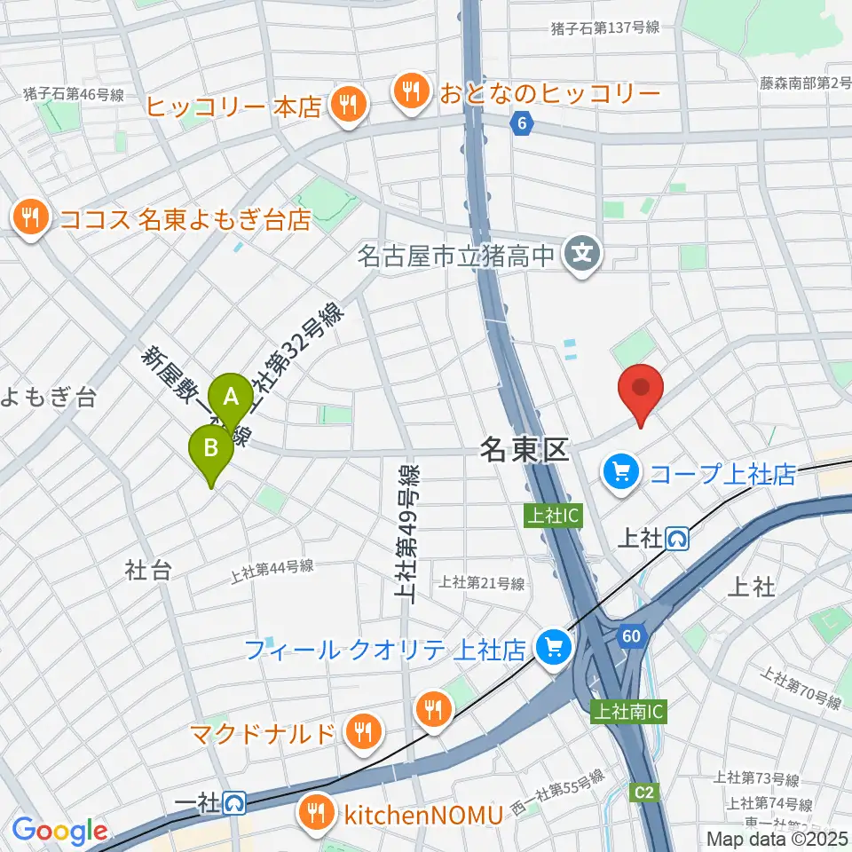 ライブ・ギャラリー 元周辺のホテル一覧地図