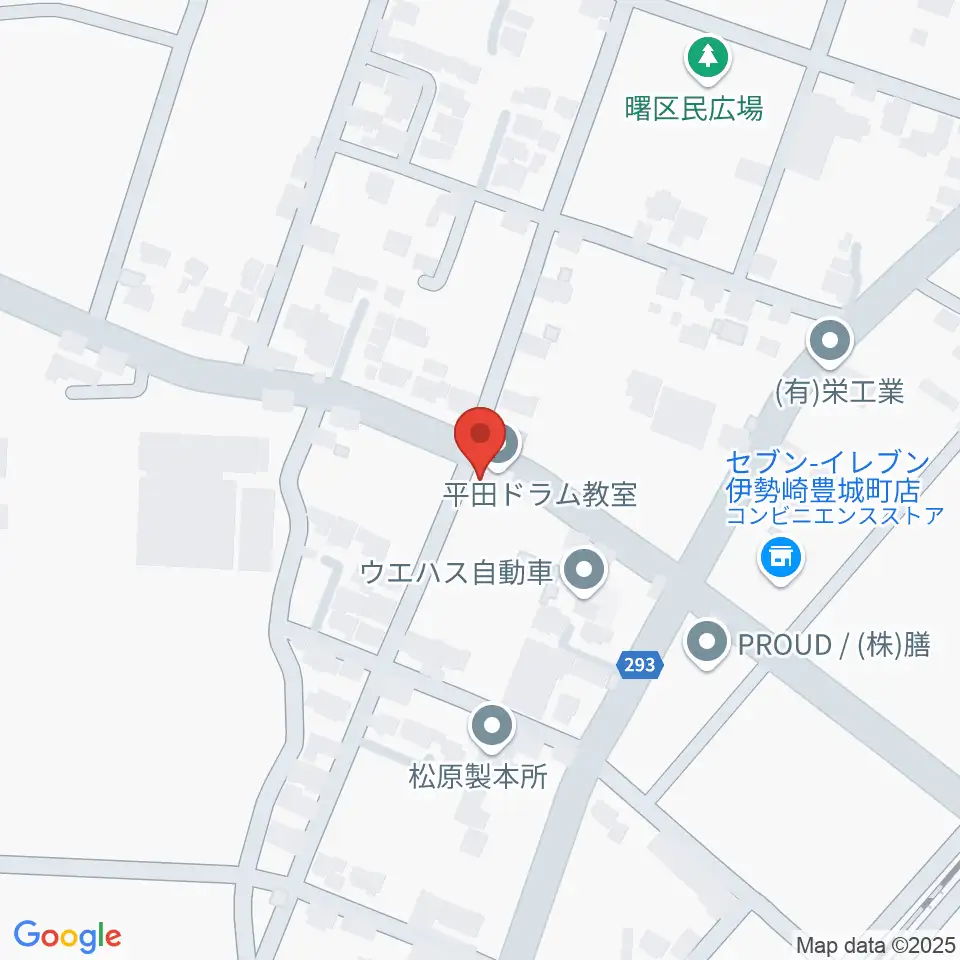 平田ドラム教室 伊勢崎店周辺のホテル一覧地図