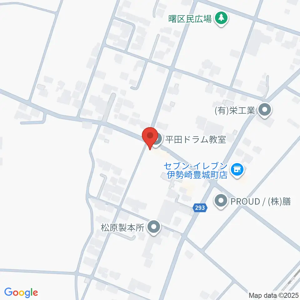 平田ドラム教室 伊勢崎店周辺のホテル一覧地図