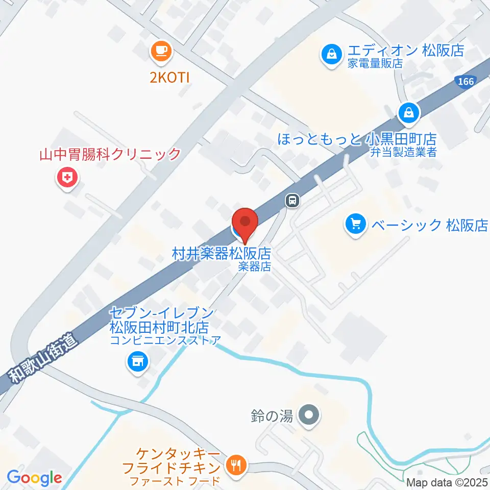 村井楽器 松阪店周辺のホテル一覧地図