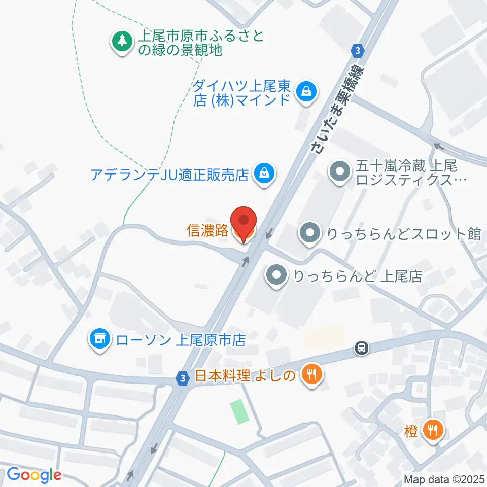 音気楽スタジオ 上尾ドラム教室周辺のホテル一覧地図
