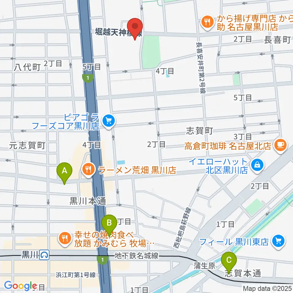 北文化小劇場周辺のホテル一覧地図