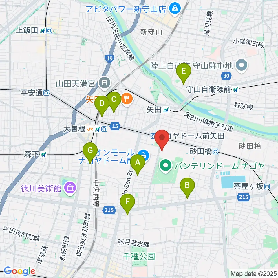 東文化小劇場周辺のホテル一覧地図