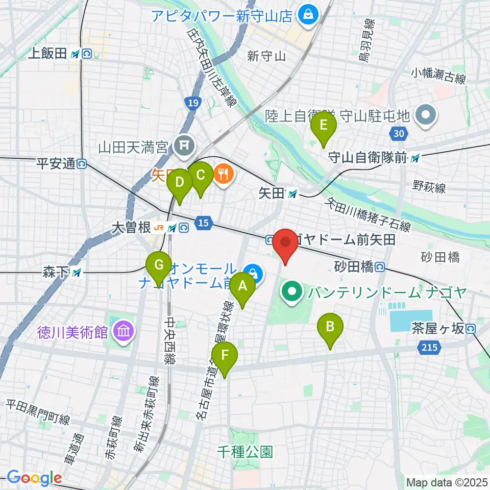 東文化小劇場周辺のホテル一覧地図