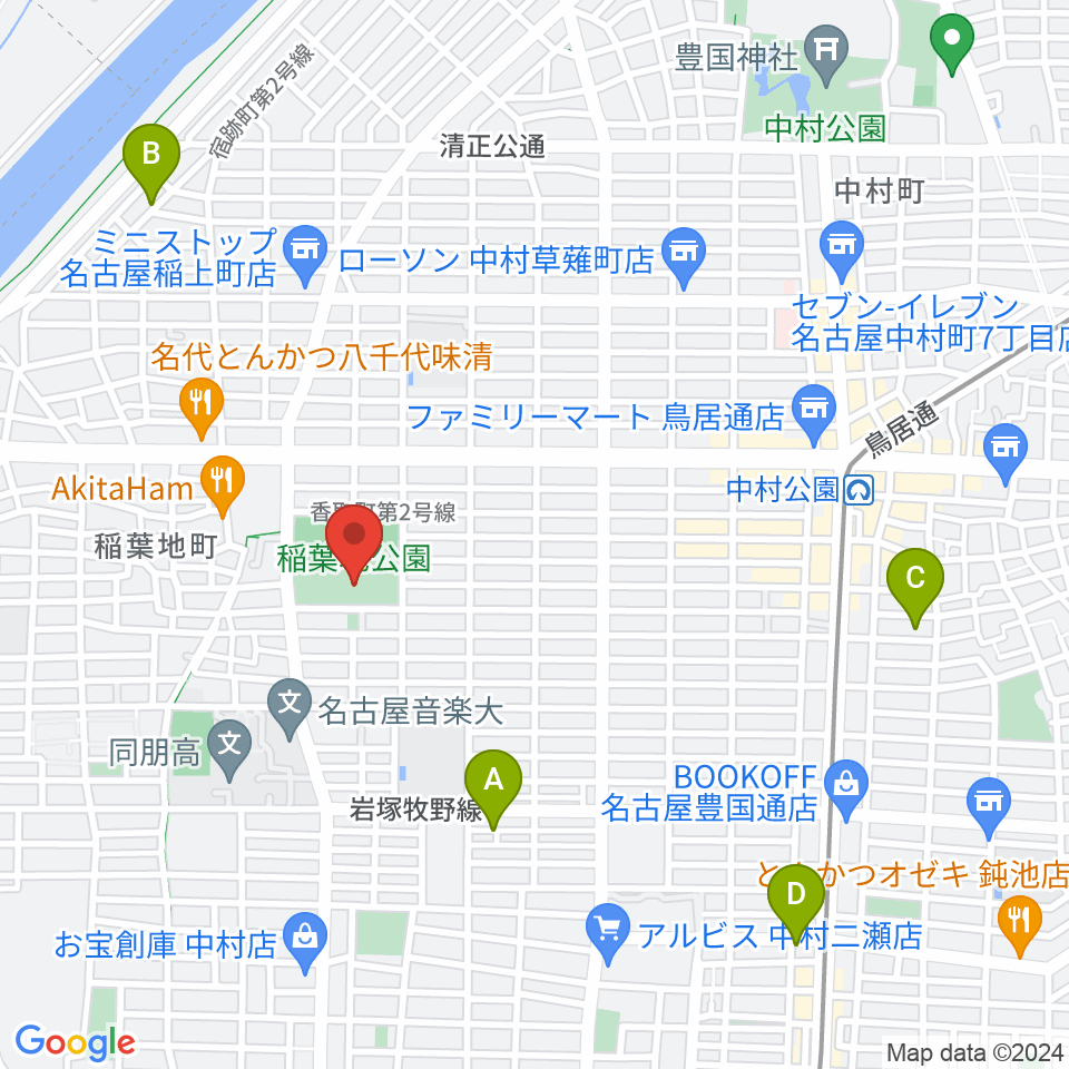 演劇練習館 アクテノン周辺のホテル一覧地図