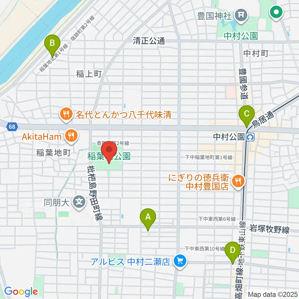 演劇練習館 アクテノン周辺のホテル一覧地図