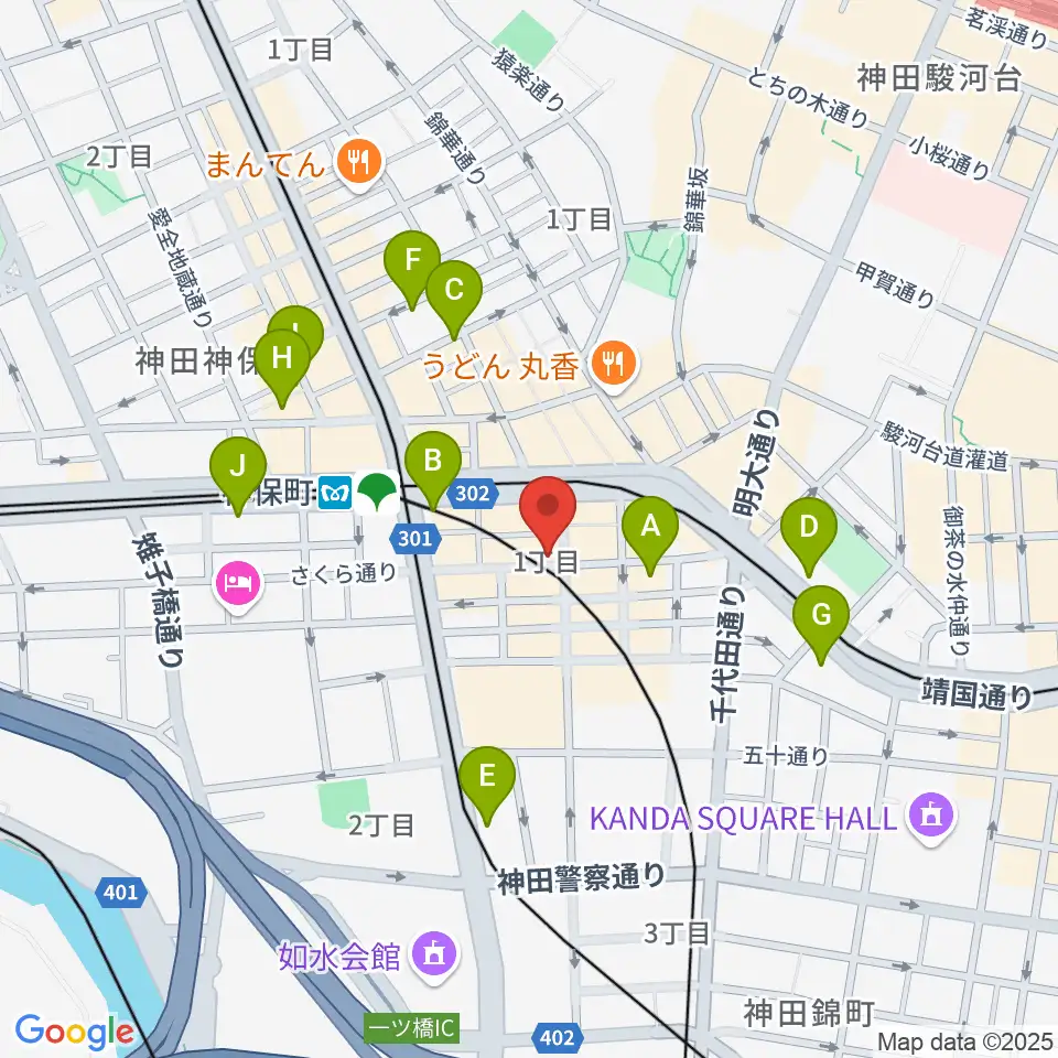 須賀楽器周辺のホテル一覧地図