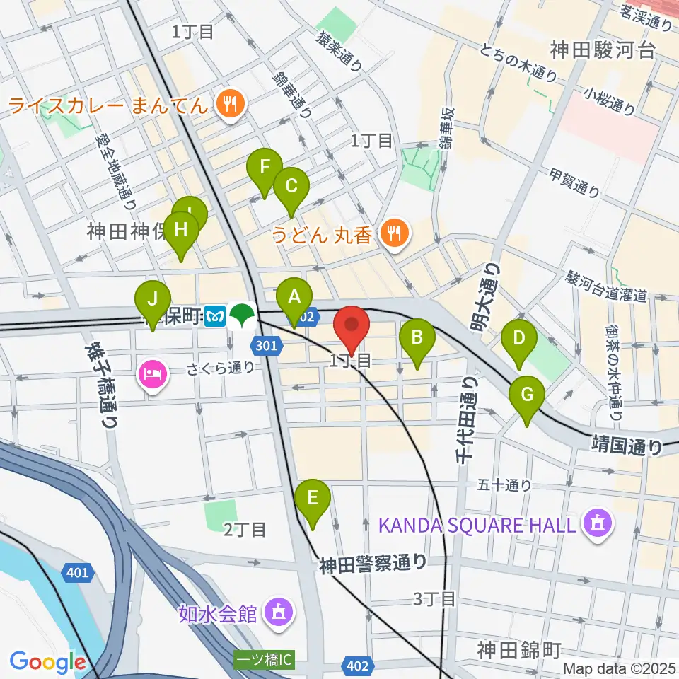 須賀楽器周辺のホテル一覧地図
