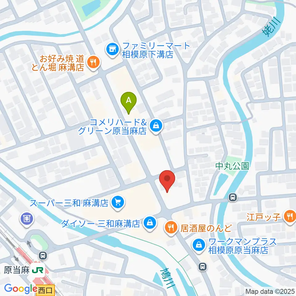相模楽器 麻溝教室周辺のホテル一覧地図