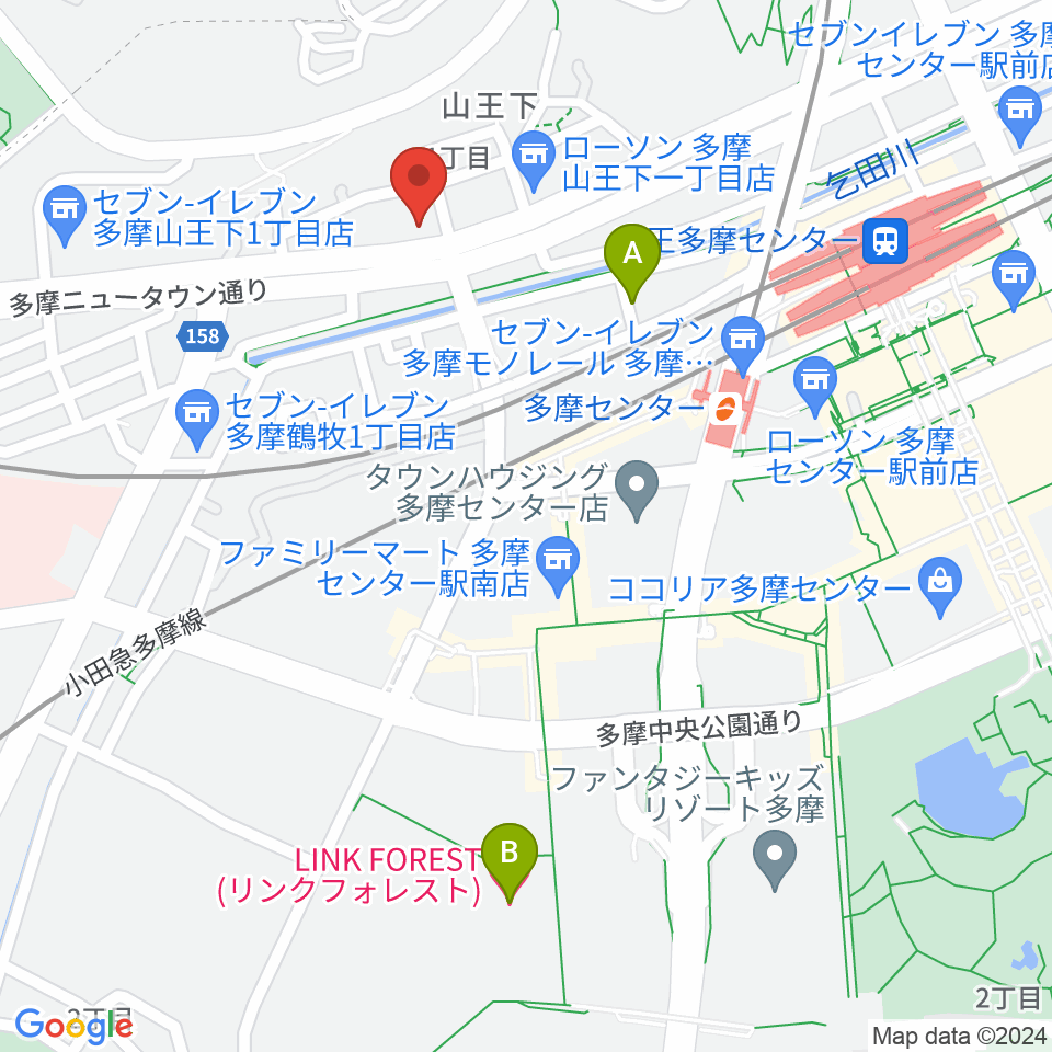 スタジオAnida周辺のホテル一覧地図