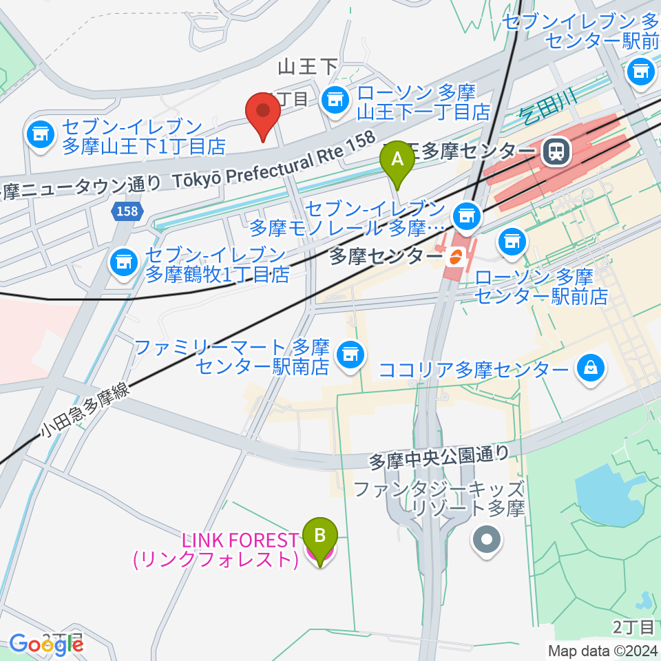 スタジオAnida周辺のホテル一覧地図