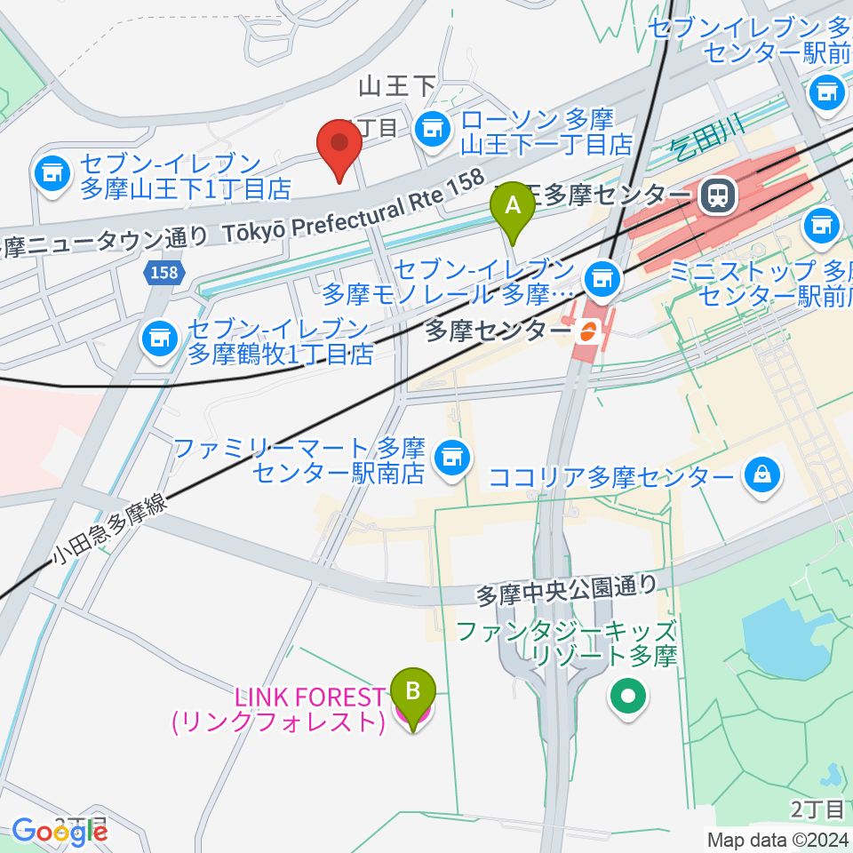 スタジオAnida周辺のホテル一覧地図