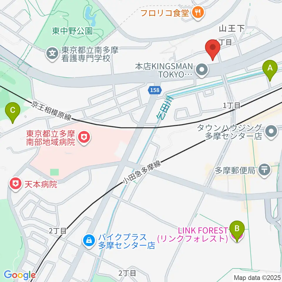 スタジオAnida周辺のホテル一覧地図