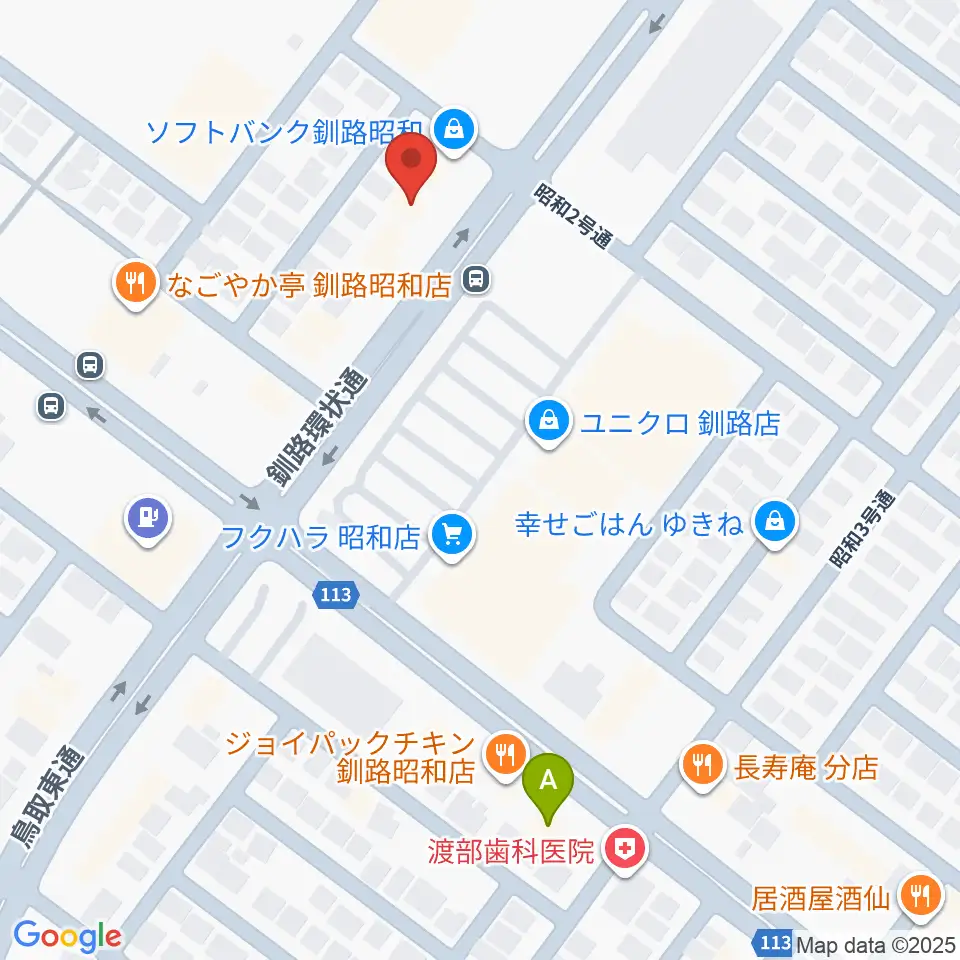 エルム楽器 昭和センター周辺のホテル一覧地図