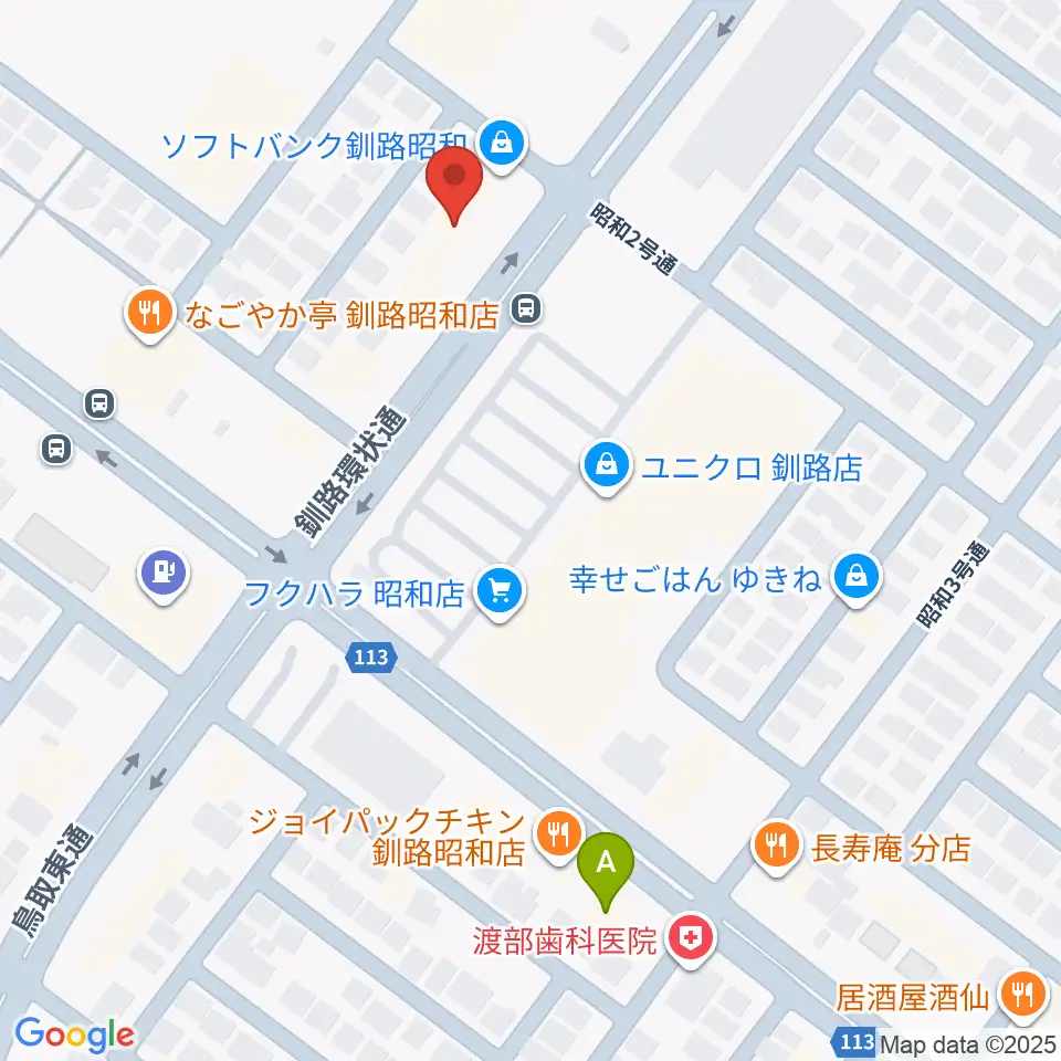 エルム楽器 昭和センター周辺のホテル一覧地図