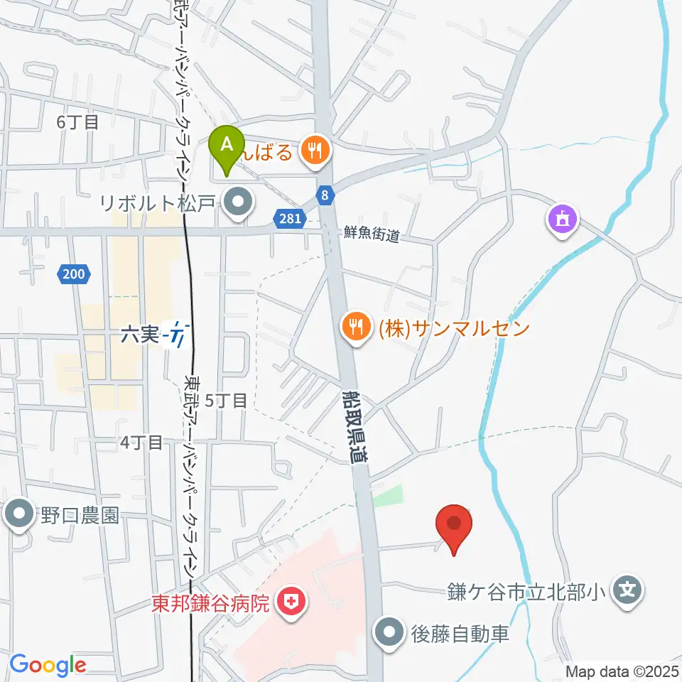 三好ギター教室周辺のホテル一覧地図