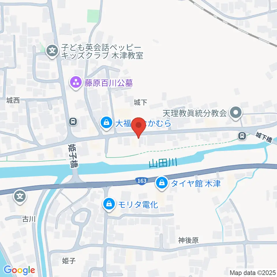 JEUGIA 木津センター周辺のホテル一覧地図