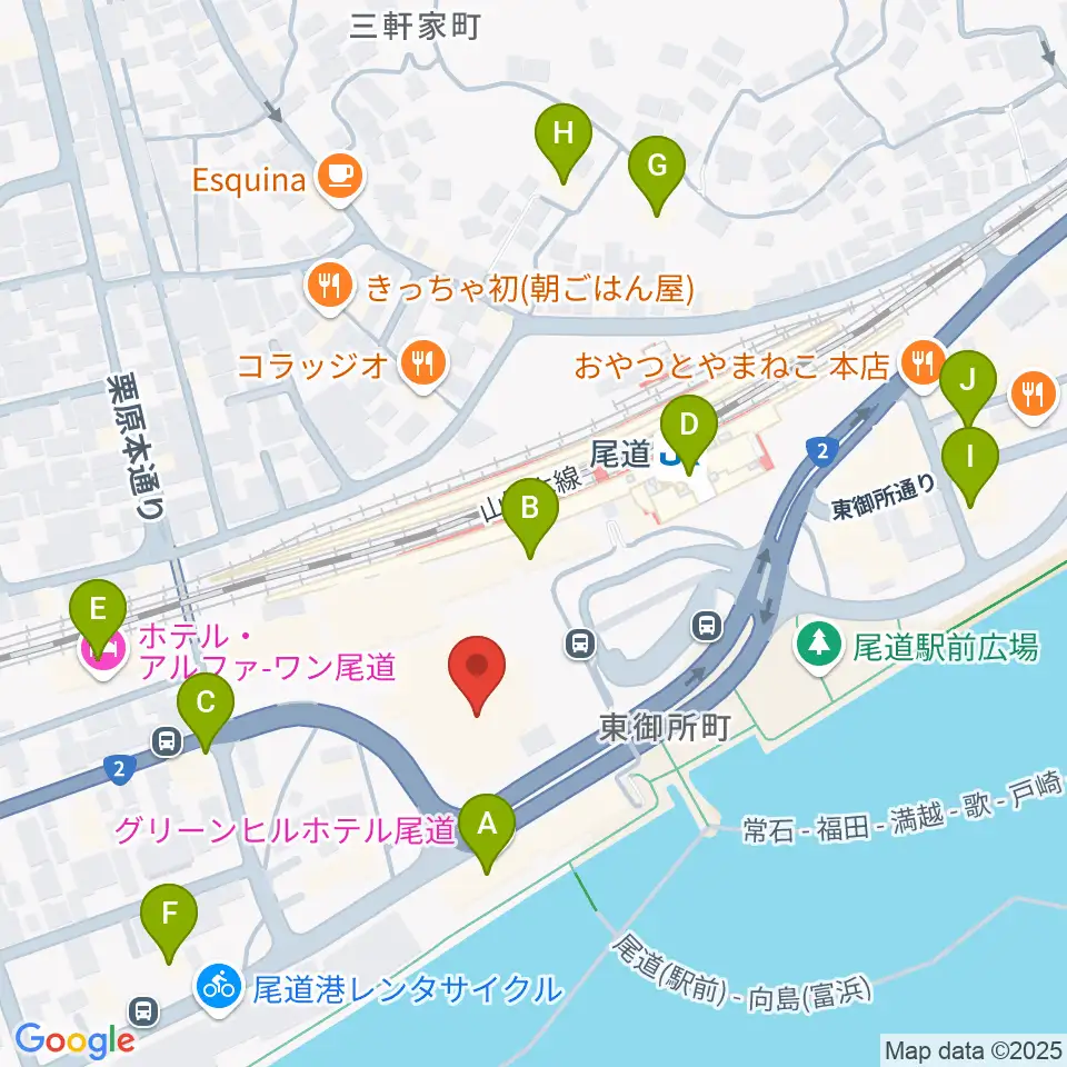 しまなみ交流館テアトロシェルネ周辺のホテル一覧地図