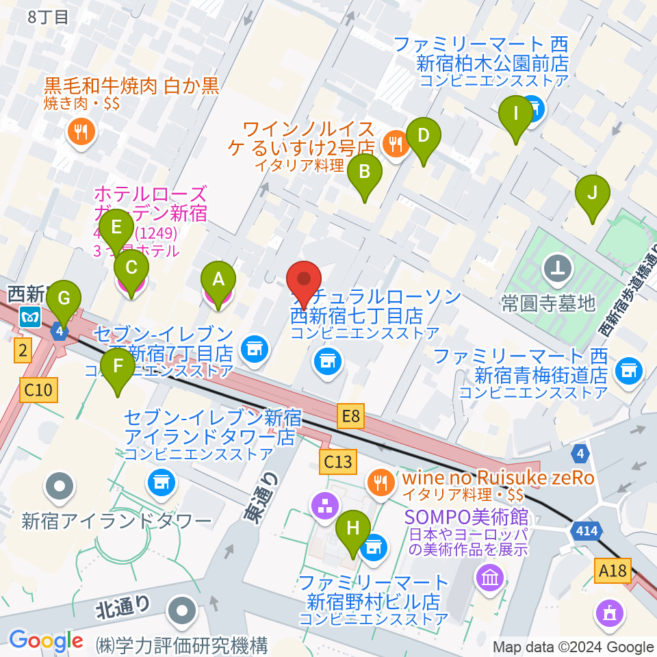 関交協ハーモニックホール周辺のホテル一覧地図