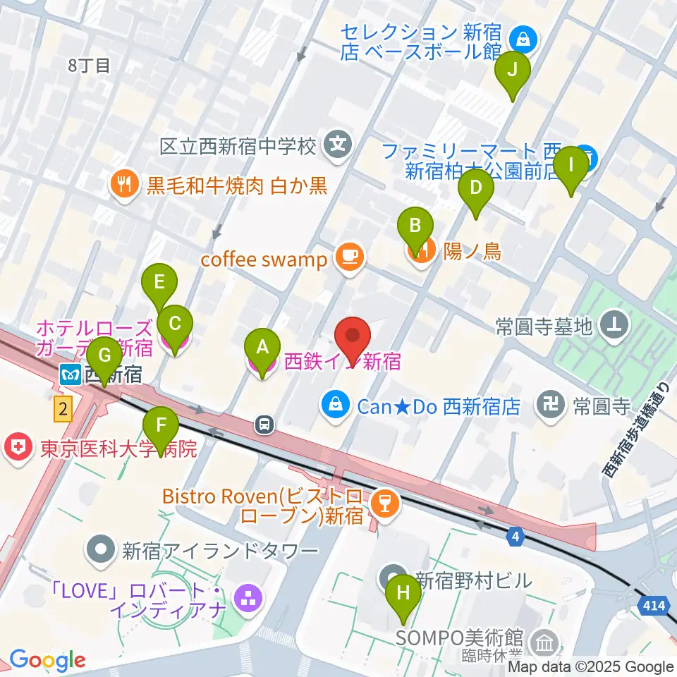関交協ハーモニックホール周辺のホテル一覧地図